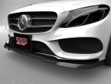 エアロパーツ C-CLASS W205 STATIONWAGON AMG SPORT - 205245 205242 205240C 205264 205204 前期 アンダースポイラータイプ