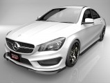 エアロパーツ CLA-CLASS C117 AMG SPORT - 117342 117344 117346 117352 前期 アンダースポイラータイプ